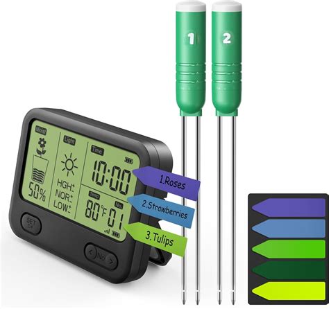 plant soil moisture meter iot amazon|Amazon.com: VODESON 4in1 Plant Soil Moisture .